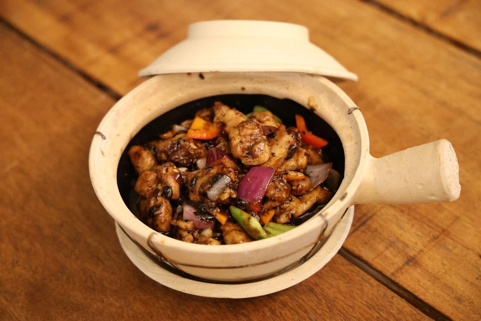 Garlic Black Beans Chicken