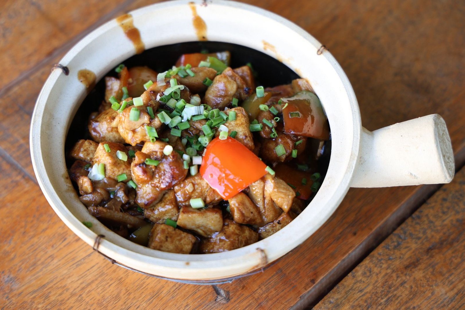 Salted Fish Chicken Tofu
